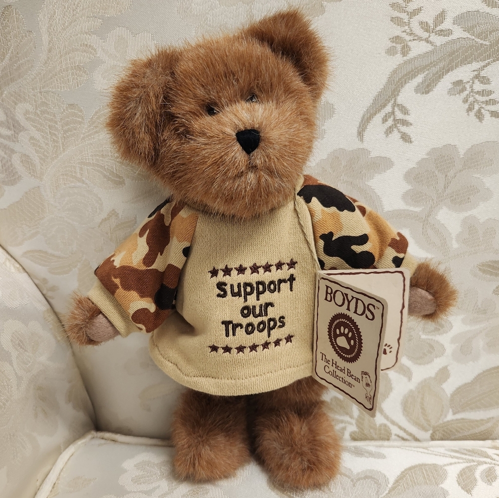 Boyd’s Bear Support Our Troops with tags